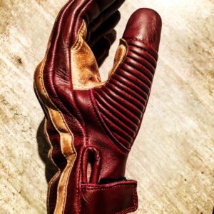 Gants Cuir Rouge “1971 Le Mans”