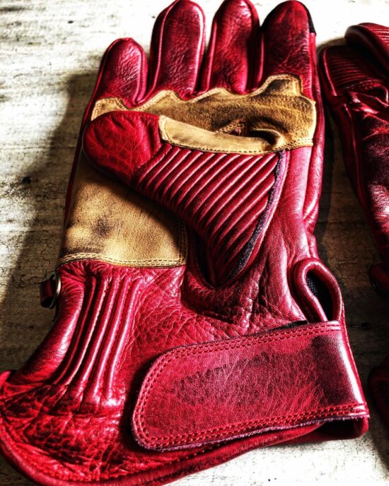 gants-moto-cuir-rouge-biker gants-moto-cuir-rouge