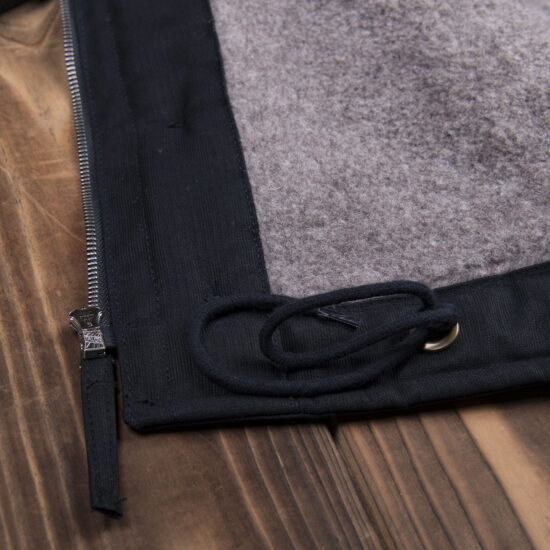 1944-N1-DeckJacket-Pike-Brothers-waxed-navy-detail-fermeture-eclair 1944-N1-DeckJacket-Pike-Brothers-waxed-navy-detail-close-zip