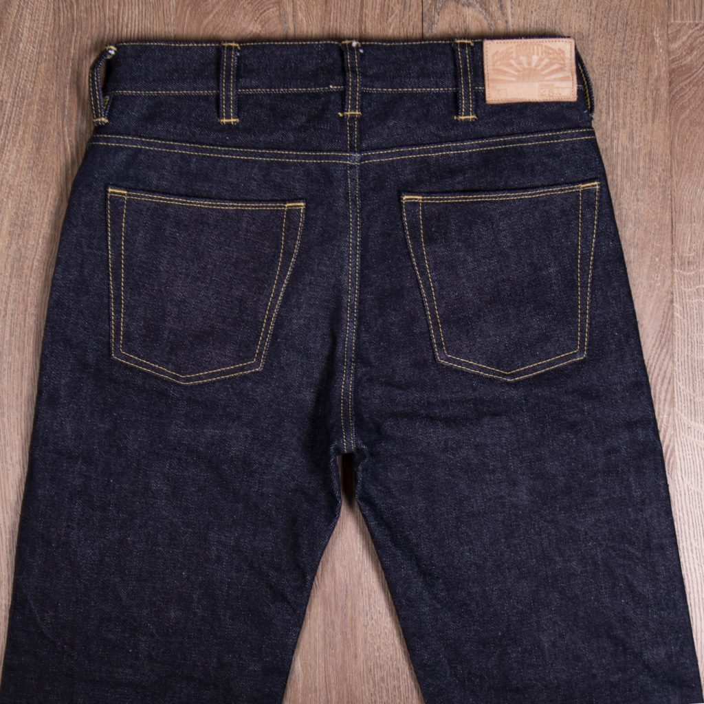 Pantalon-Pike-brothers-denim-1947-roamer-21oz-indigo-japanese-Selvage-dos