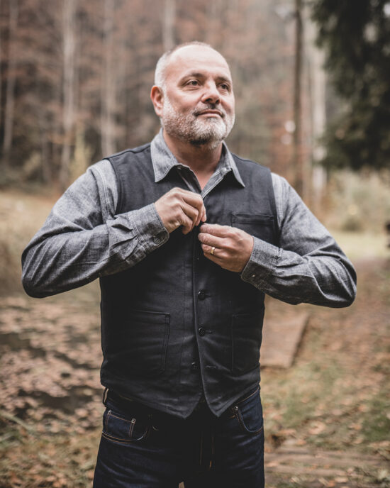 gilet-1937-roamer-vest-elephant-skin-black-pike brothers gilet-1937-roamer-black-pike-brothers