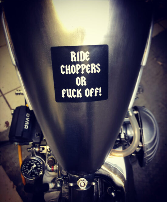 STICKER-CHOPPER-KUSTOM sticker-harley-davidson