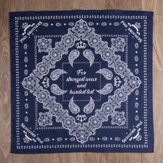 bandana-biker-pike-brothers-1947-bleu bandana-biker-pike-brothers-1947-bleu