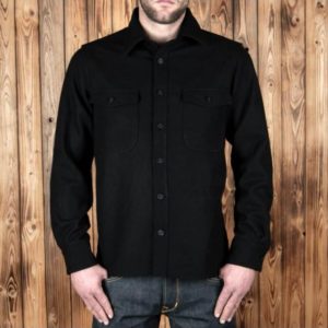 Chemise-Marin-Pike-Brothers-1943 CPO Shirt black wool