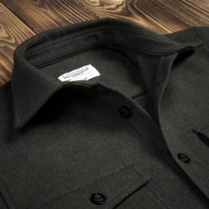 Chemise-Marin-Pike-Brothers-1943 CPO Shirt black wool