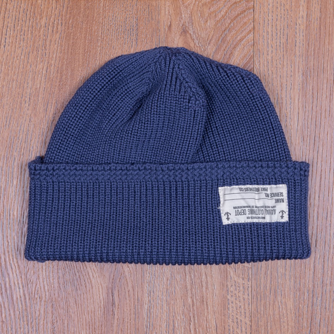 1943 Blue beanie-usn-pike-brothers - school of cool