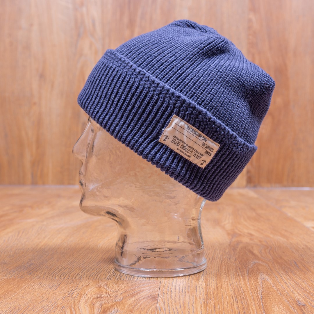 1943 Blue beanie-usn-pike-brothers - school of cool