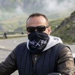 collar-tube-biker Tour de Cou noir Hold Fast « Illegal As Hell »