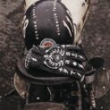 vintage-black-biker-gloves