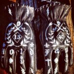 GANTS CUIR NOIRS 1340 HOLD FAST TATTOO