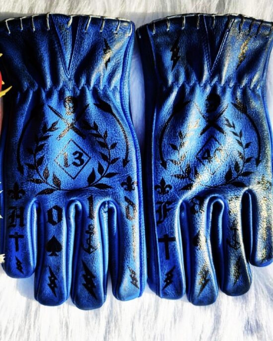 blue-waxed-leather-gloves blue-old-school-gloves