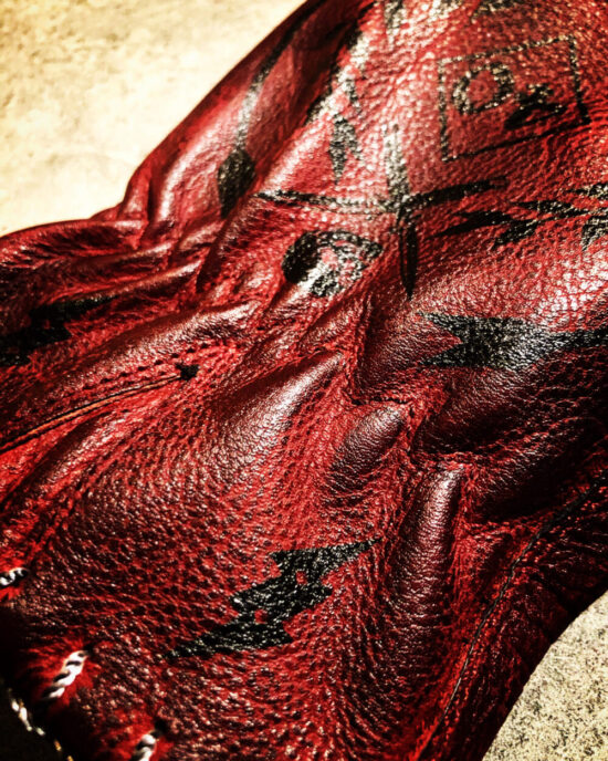 red-leather-tattoo-gloves-hold-fast (1) red-leather-gloves-holdfast