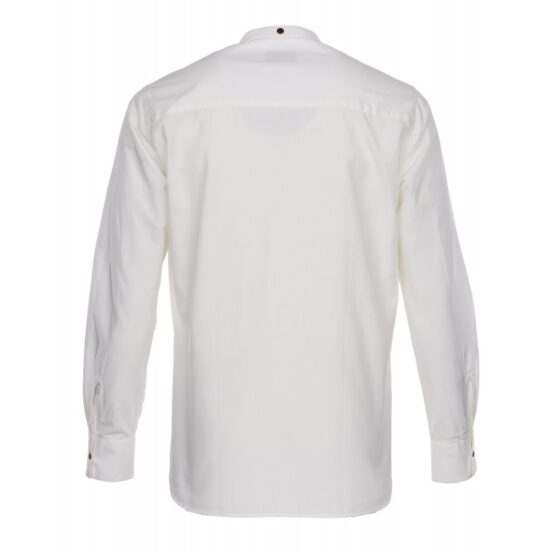 chemise-col-mao-100-coton-blanche-1923-buccanoy-shirt-white-chambrey-pike-brothers-dos chemise-col-mao-100-coton-blanche-1923-buccanoy-shirt-white-chambrey-pike-brothers-dos