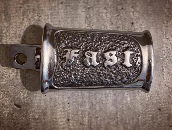 Kick pedal custom engraved Hold Fast (2) Kick pedal custom engraved Hold Fast (2)