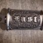 Kick pedal custom engraved Hold Fast (2)