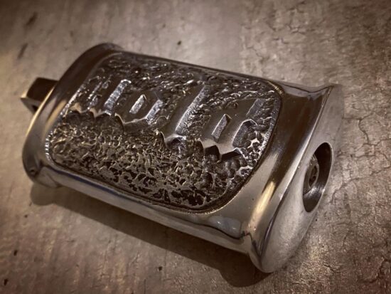 Kick pedal custom engraved Hold Fast (3) Kick pedal Hold Fast