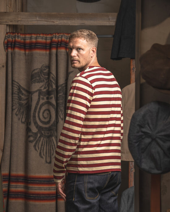 1964 Long Sleeve shirt-pike-brothers- La Mesa red-men-back 1964 Long Sleeve shirt-pike-brothers- La Mesa red-men-back