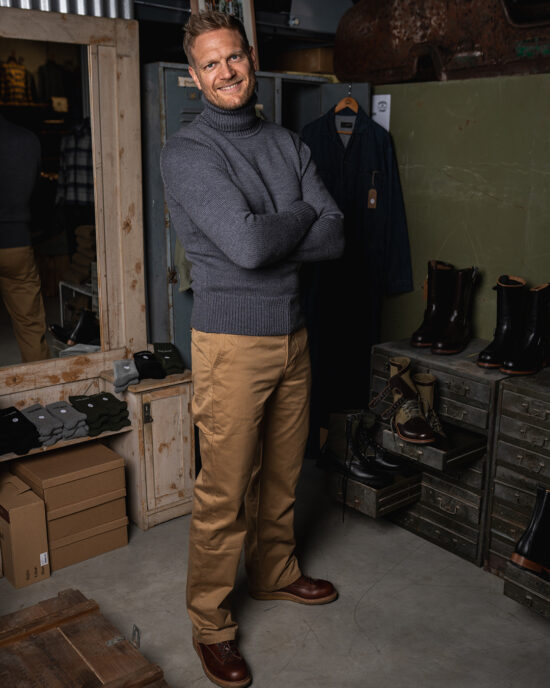 pike-brothers-1923-turtle-neck-grey-7 Photo 7 - 1923 Turtle Neck grey