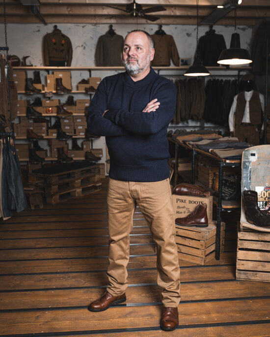 pike-brothers-1941-usn-seaman-sweater-navy-8 Photo 8 - 1941 USN Seaman Sweater navy