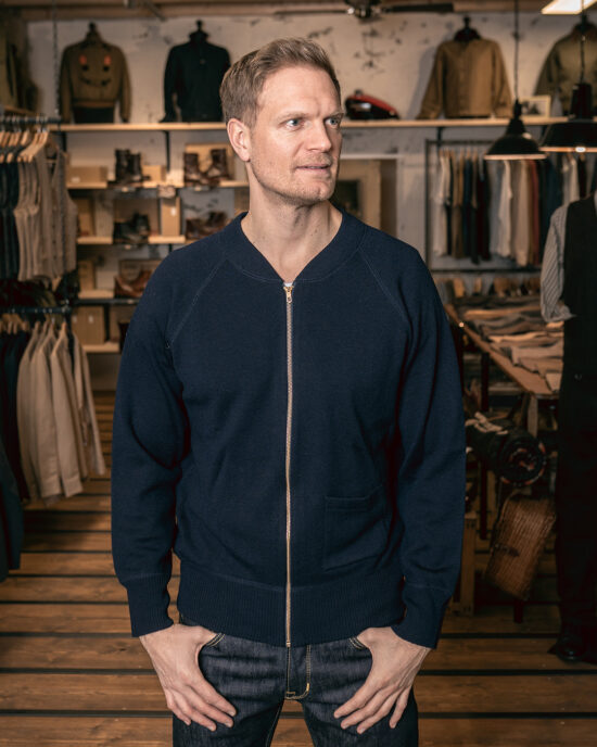 pike-brothers-1943-c2-sweater-navy-7 Photo 7 - 1943 C2 Sweater navy