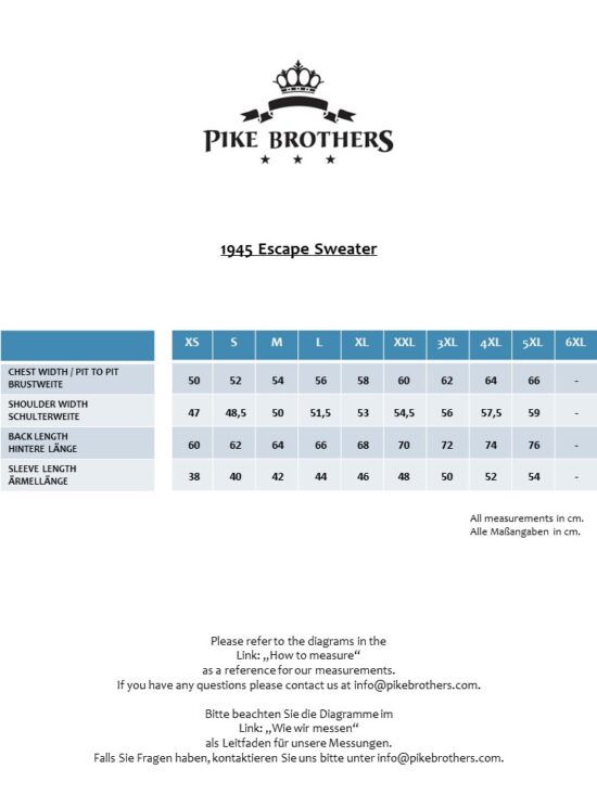 pike-brothers-1945-escape-sweater-prison-blue-7 Photo 7 - 1945 Escape Sweater prison blue