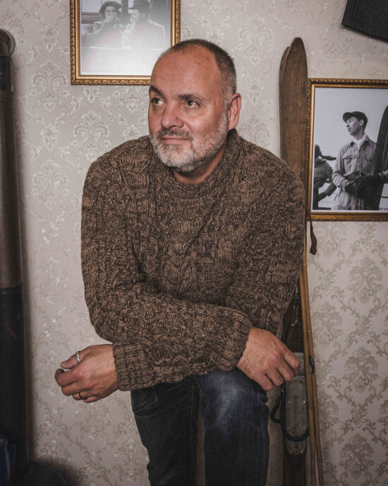 pike-brothers-1946-mountaineer-sweater-brown-melange-4 Photo 4 - 1946 Mountaineer Sweater brown melange