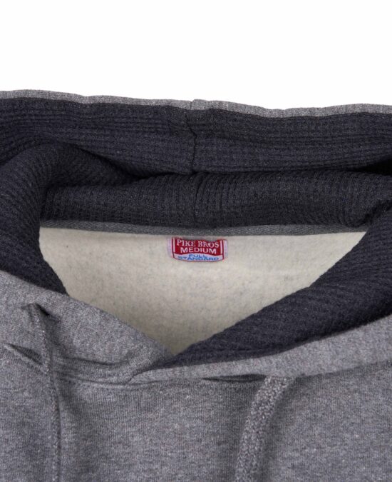 pike-brothers-1965-pt-hoody-grey-melange-3 Photo 3 - 1965 PT Hoody grey melange