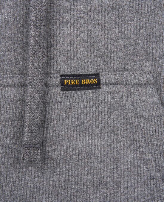 pike-brothers-1965-pt-hoody-grey-melange-9 Photo 9 - 1965 PT Hoody grey melange