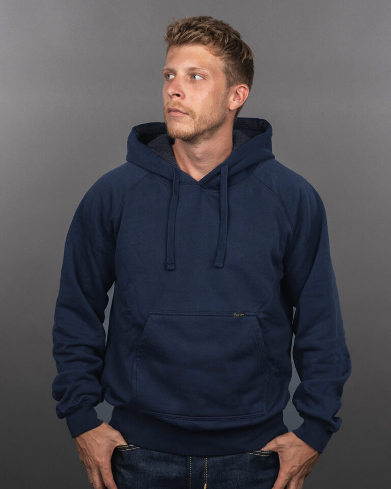 sweat-Pike Brothers- 1965 PT Hoody navy-face-1965 PT Hoody navy