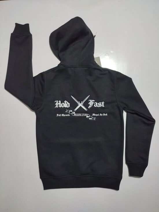 sweat-capuche-biker-noir-hold-fast-biker sweat-capuche-biker-noir-hold-fast-biker-seul