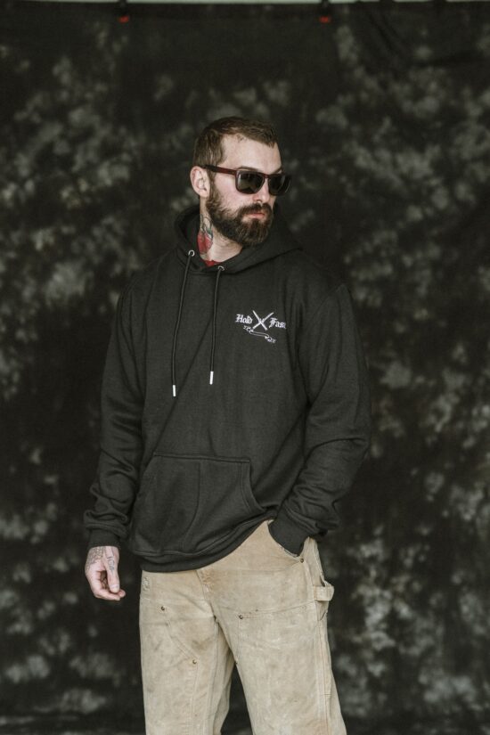 sweat-capuche-biker-noir-hold-fast-biker sweat-capuche-biker-noir-hold-fast-biker