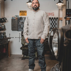 1923 Buccanoy Shirt Iwaki Grey - Vue 2