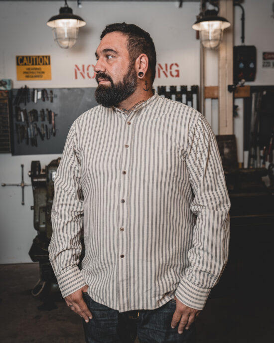 1923-buccanoy-shirt-iwaki-grey-5 1923 Buccanoy Shirt Iwaki Grey - Vue 5