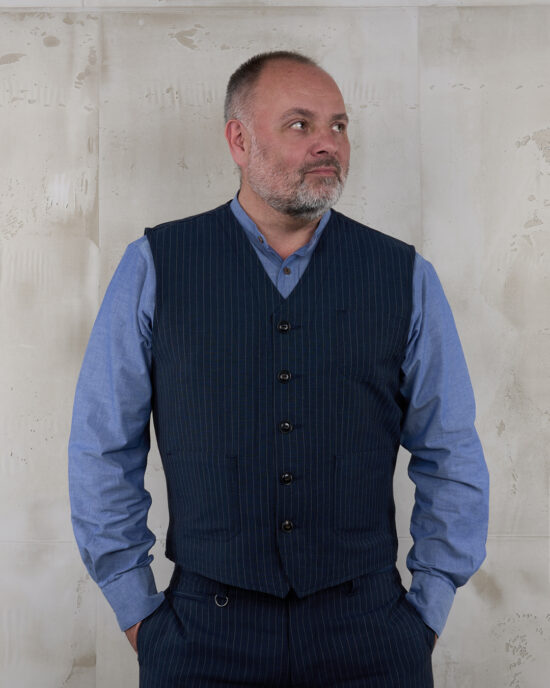 1937-roamer-vest-chicago-blue-6 1937 Roamer Vest Chicago Blue - Vue 6