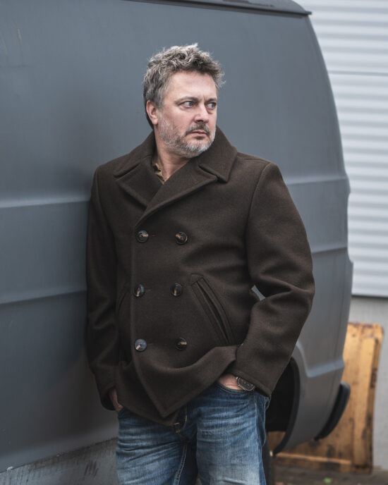 1938-pea-coat-chestnut-brown-2 1938 Pea Coat Chestnut Brown - Vue 2