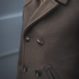 1938 Pea Coat Chestnut Brown - Vue 3