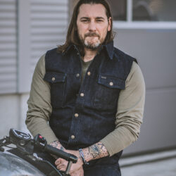 1943 CPO Vest 21oz Denim - principale
