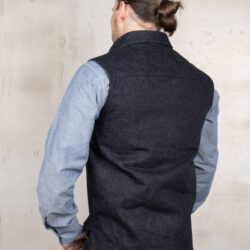1943 CPO Vest 21oz Denim - Vue 2