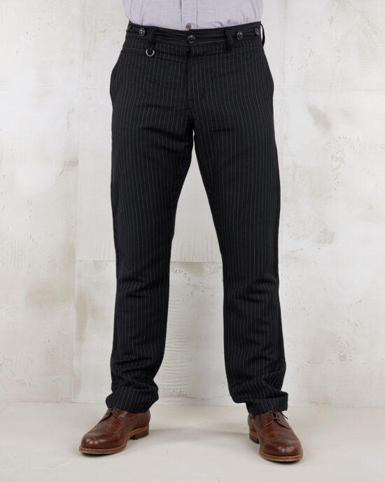 1947-harvester-trousers-chicago-black-8 1947 Harvester Trousers Chicago black - Vue 8