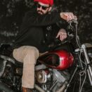 Sweat-capuche-Hold Fast Japstyle Hoodie-harley-davidson-rouge