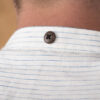 1923 Buccanoy Shirt White Blue Linen