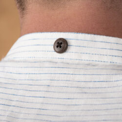 Photo 1 - 1923 Buccanoy Shirt White Blue Linen