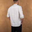 Photo 5 - 1923 Buccanoy Shirt White Blue Linen