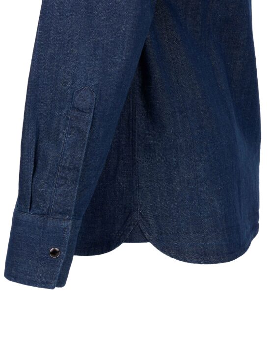 pike-brothers-1952-rider-shirt-8oz-indigo-2 1952 Rider Shirt 8oz indigo