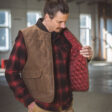 1966 Rodeo Vest Waxed Sand-inside-red-pike-brothers