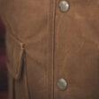 1966 Rodeo Vest Waxed Sand-details-pike-brothers