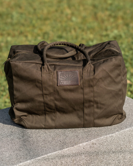 1965-d-bag-medium-waxed-olive-6 1965 D-Bag Medium Waxed Olive - Vue 6