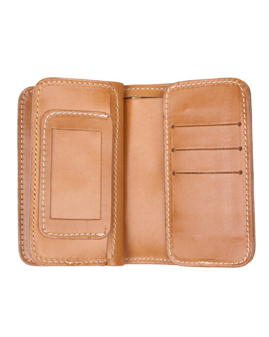 1965-rider-wallet-seal-brown-5 1965 Rider Wallet seal brown - Vue 5