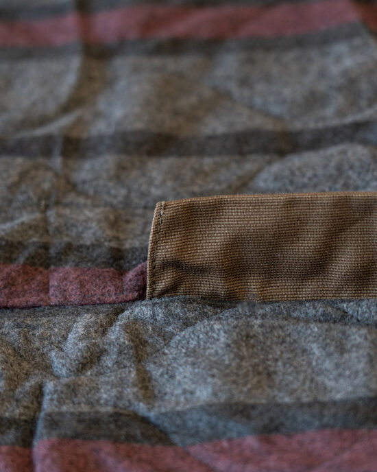 1965-survival-blanket-waxed-khaki-8 1965 Survival Blanket Waxed Khaki - Vue 8