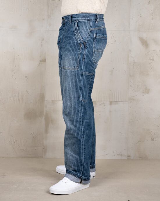 1967-utility-trousers-blue-wabash-rinsed-13-1 1967 Utility Trousers Blue Wabash Rinsed - Vue 13